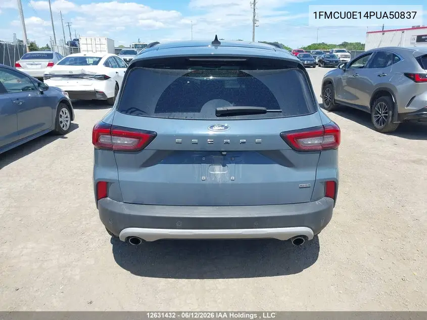 Auction sale of the 2023 Ford Escape , vin: 1FMCU0E14PUA50837, lot number: 12631432