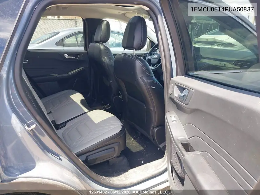 Auction sale of the 2023 Ford Escape , vin: 1FMCU0E14PUA50837, lot number: 12631432