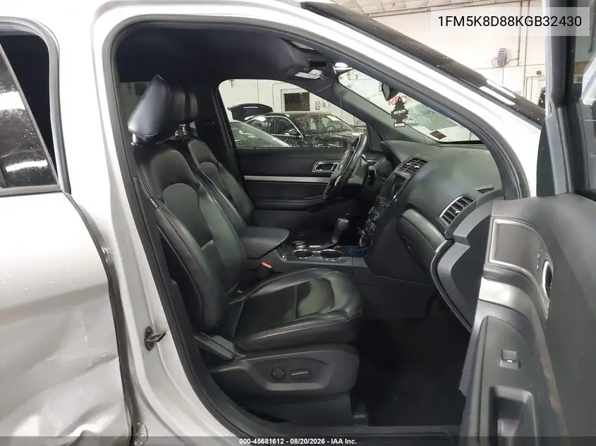 Auction sale of the 2019 Ford Explorer , vin: 1FM5K8D88KGB32430, lot number: 45681612