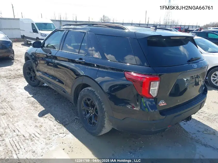 Auction sale of the 2022 Ford Explorer , vin: 1FMSK8JH2NGA66761, lot number: 12281789