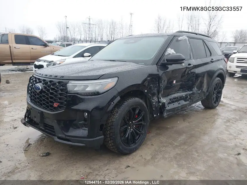 Auction sale of the 2025 Ford Explorer , vin: 1FMWK8GC5SGC33557, lot number: 12544751