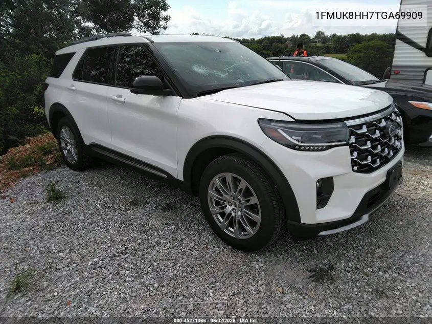 Auction sale of the 2026 Ford Explorer , vin: 1FMUK8HH7TGA69909, lot number: 45271066