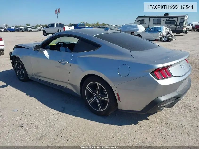 Auction sale of the 2025 Ford Mustang , vin: 1FA6P8TH6S5119544, lot number: 43450068