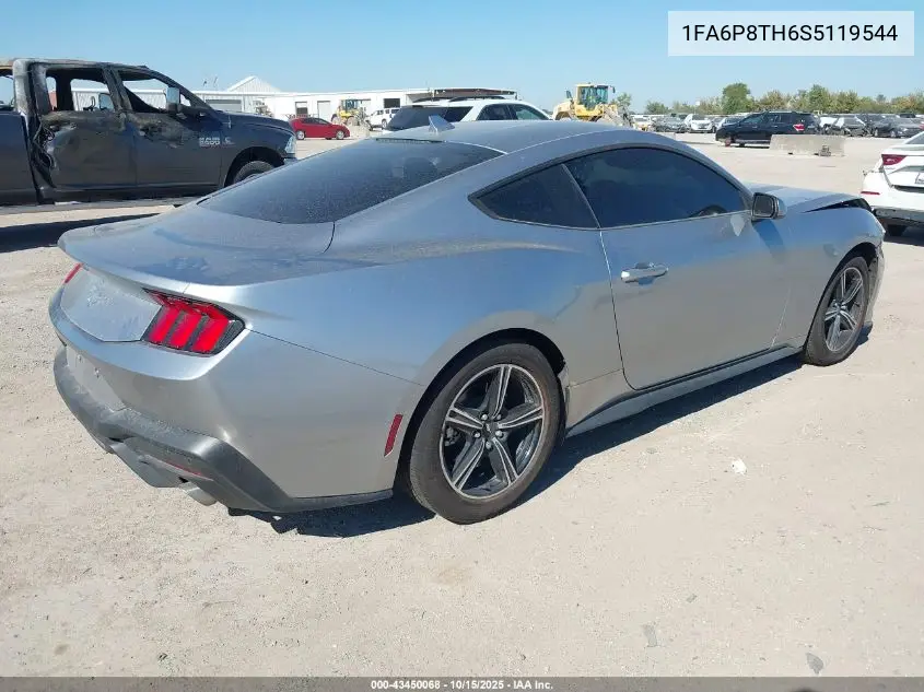 Auction sale of the 2025 Ford Mustang , vin: 1FA6P8TH6S5119544, lot number: 43450068