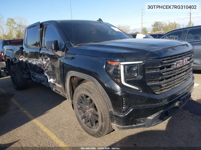 Auction sale of the 2024 GMC Sierra , vin: 3GTPHCEK7RG310402, lot number: 44823590