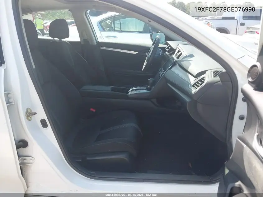 Auction sale of the 2016 Honda Civic , vin: 19XFC2F78GE076990, lot number: 42998720