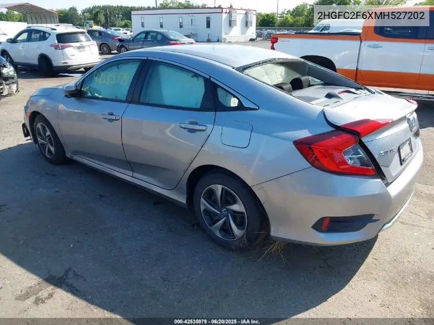 Auction sale of the 2021 Honda Civic , vin: 2HGFC2F6XMH527202, lot number: 42535979