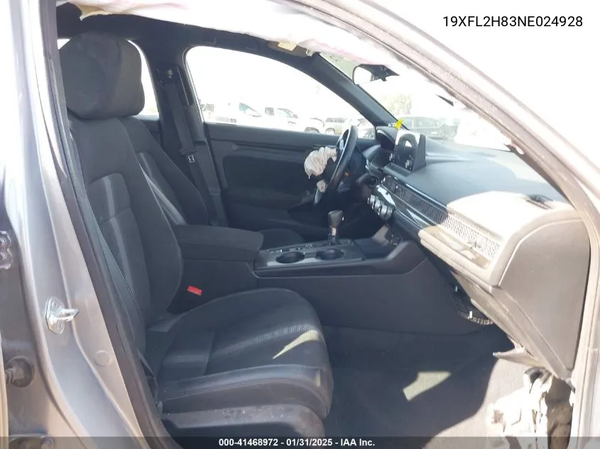 Auction sale of the 2022 Honda Civic , vin: 19XFL2H83NE024928, lot number: 41468972