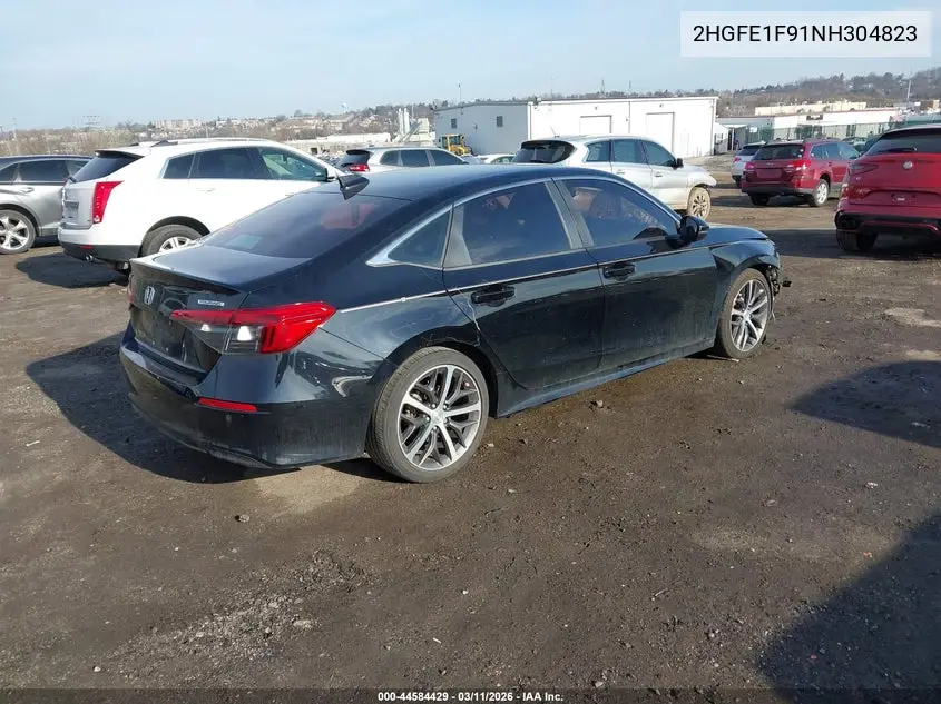 Auction sale of the 2022 Honda Civic , vin: 2HGFE1F91NH304823, lot number: 44584429