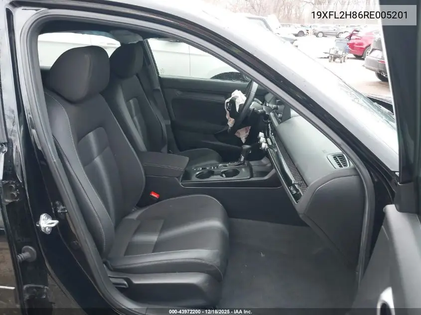 Auction sale of the 2024 Honda Civic , vin: 19XFL2H86RE005201, lot number: 43972200
