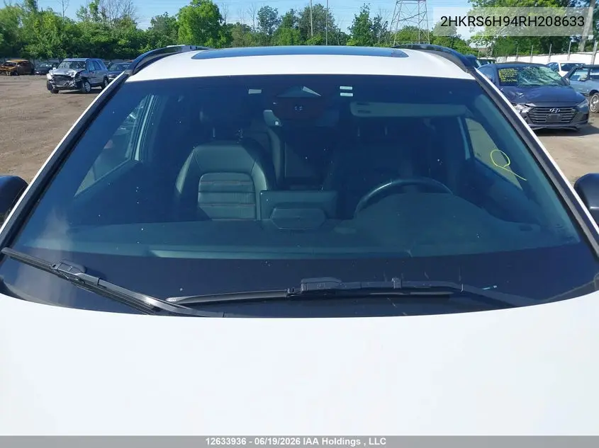 Auction sale of the 2024 Honda CR V , vin: 2HKRS6H94RH208633, lot number: 12633936