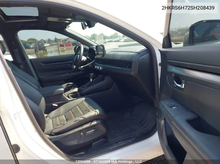 Auction sale of the 2025 Honda CR V , vin: 2HKRS6H72SH208439, lot number: 12654596