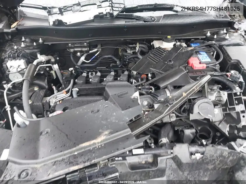 Auction sale of the 2025 Honda CR V , vin: 2HKRS4H77SH481025, lot number: 44980051