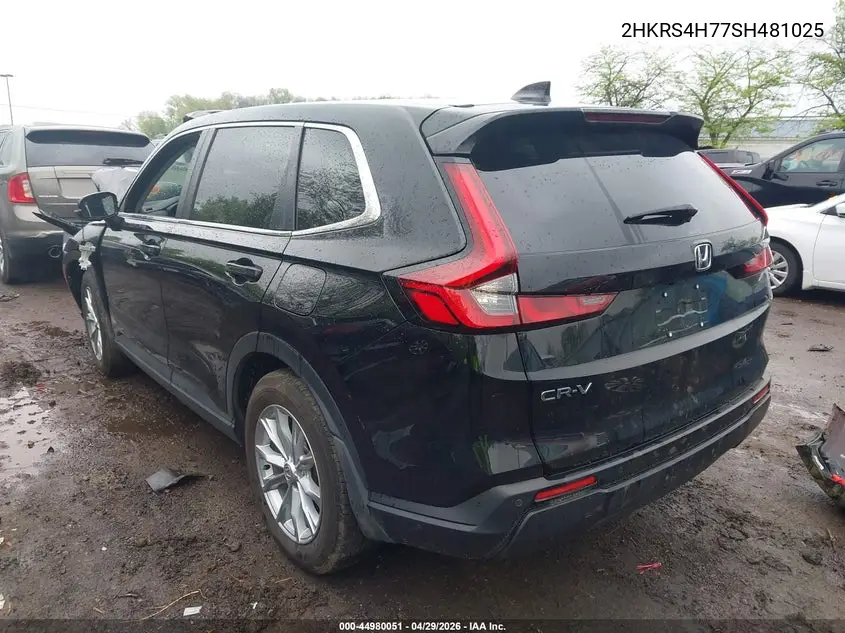Auction sale of the 2025 Honda CR V , vin: 2HKRS4H77SH481025, lot number: 44980051