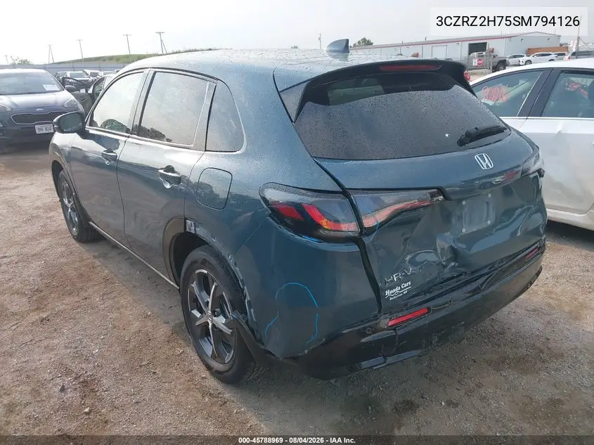 Auction sale of the 2025 Honda HR V , vin: 3CZRZ2H75SM794126, lot number: 45788969