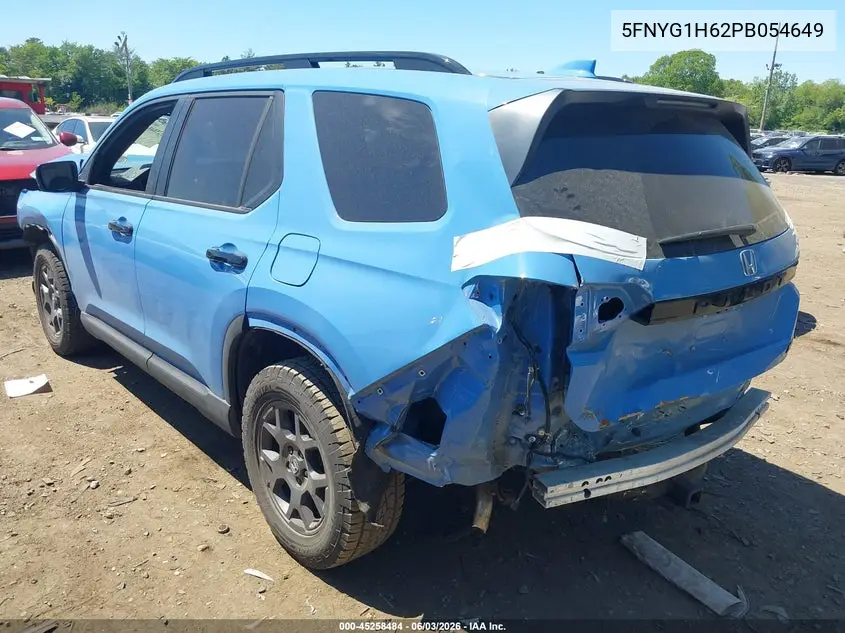 Auction sale of the 2023 Honda Pilot , vin: 5FNYG1H62PB054649, lot number: 45258484
