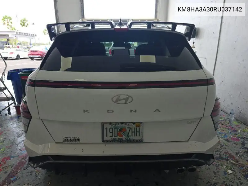 Auction sale of the 2024 Hyundai Kona , vin: KM8HA3A30RU037142, lot number: 43438484