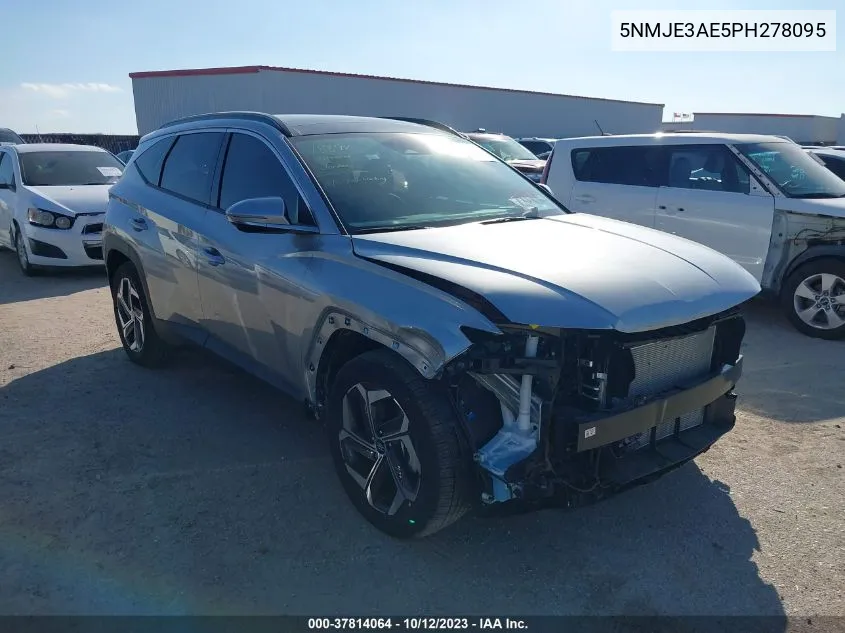 Auction sale of the 2023 Hyundai Tucson , vin: 5NMJE3AE5PH278095, lot number: 37814064