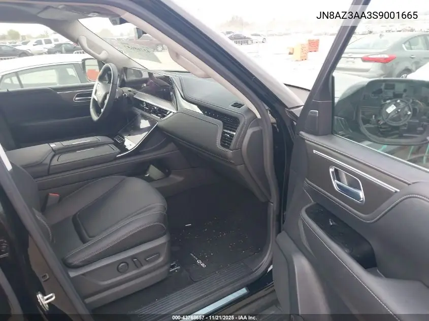Auction sale of the 2025 Infiniti QX80 , vin: JN8AZ3AA3S9001665, lot number: 43768657