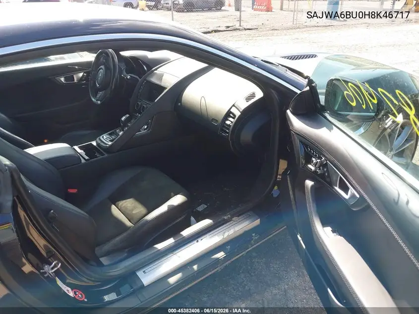 Auction sale of the 2017 Jaguar F Type , vin: SAJWA6BU0H8K46717, lot number: 45382406