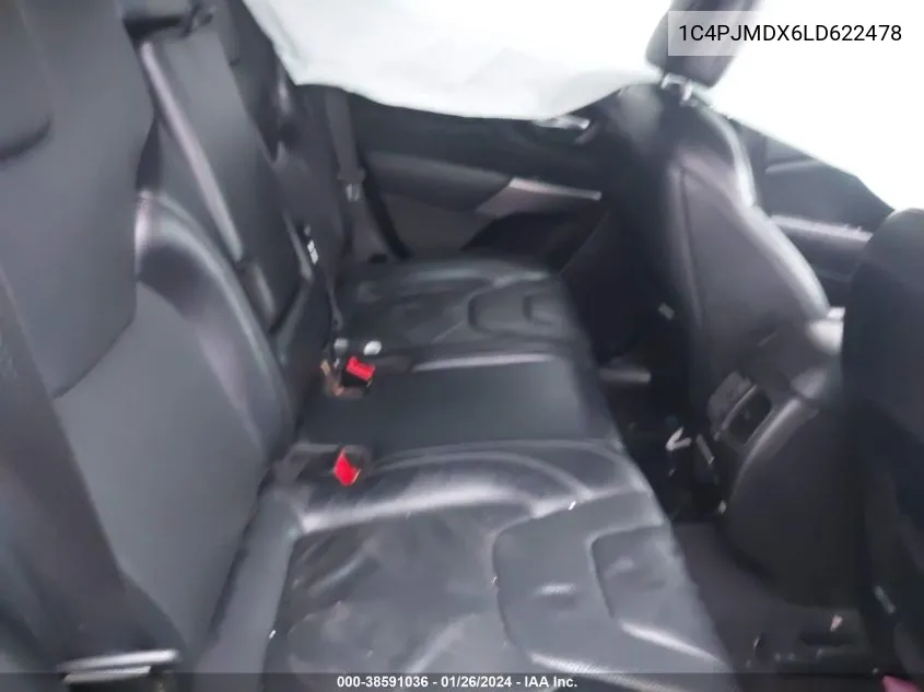 Auction sale of the 2020 Jeep Cherokee , vin: 1C4PJMDX6LD622478, lot number: 38591036