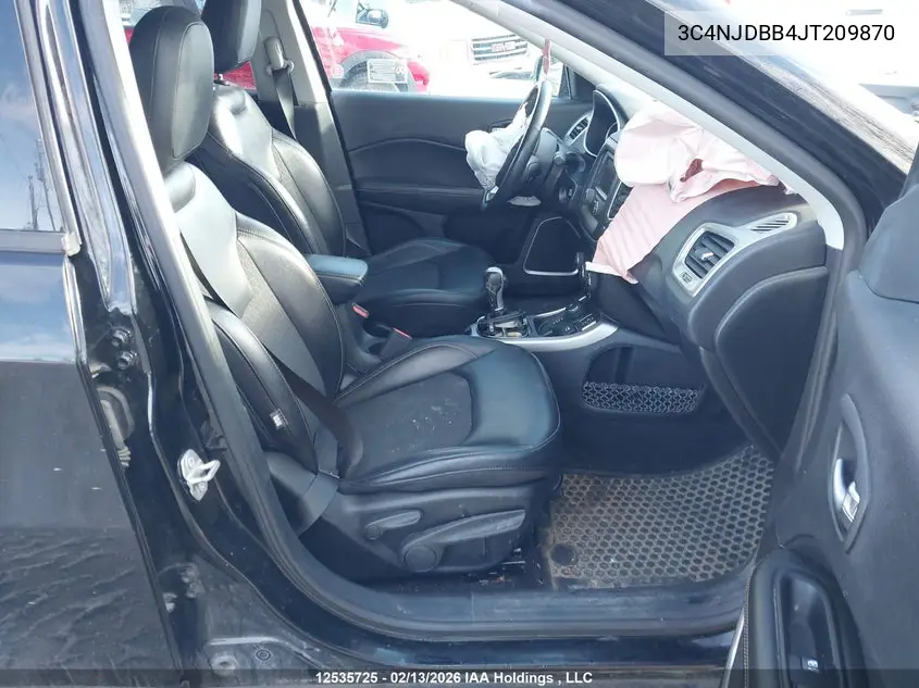 Auction sale of the 2018 Jeep Compass , vin: 3C4NJDBB4JT209870, lot number: 12535725