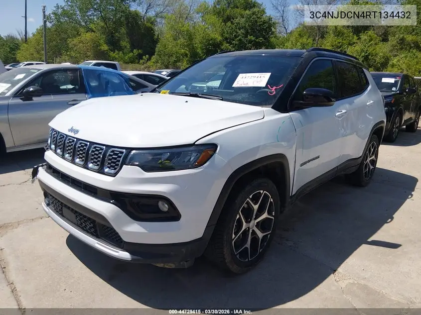 Auction sale of the 2024 Jeep Compass , vin: 3C4NJDCN4RT134432, lot number: 44729415