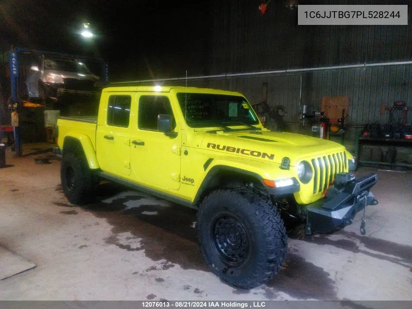 Auction sale of the 2023 Jeep Gladiator , vin: 1C6JJTBG7PL528244, lot number: 12076013