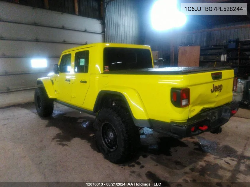 Auction sale of the 2023 Jeep Gladiator , vin: 1C6JJTBG7PL528244, lot number: 12076013