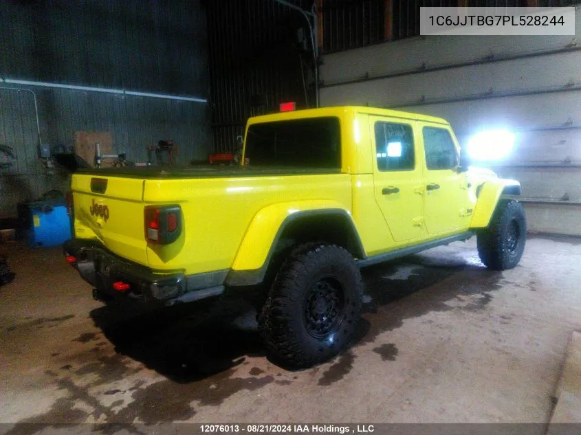 Auction sale of the 2023 Jeep Gladiator , vin: 1C6JJTBG7PL528244, lot number: 12076013