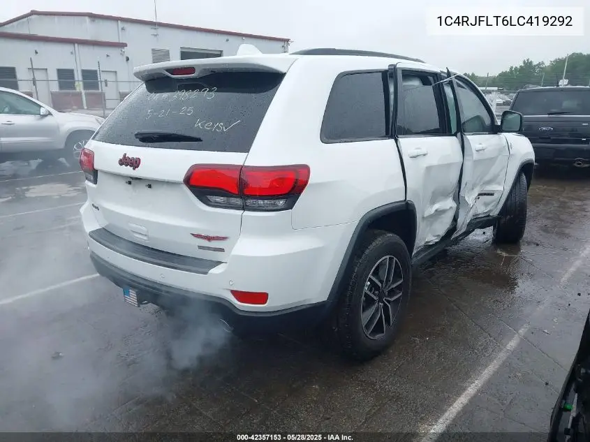 Auction sale of the 2020 Jeep Grand Cherokee , vin: 1C4RJFLT6LC419292, lot number: 42357153