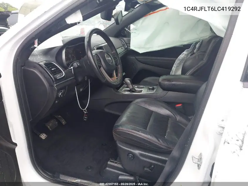 Auction sale of the 2020 Jeep Grand Cherokee , vin: 1C4RJFLT6LC419292, lot number: 42357153