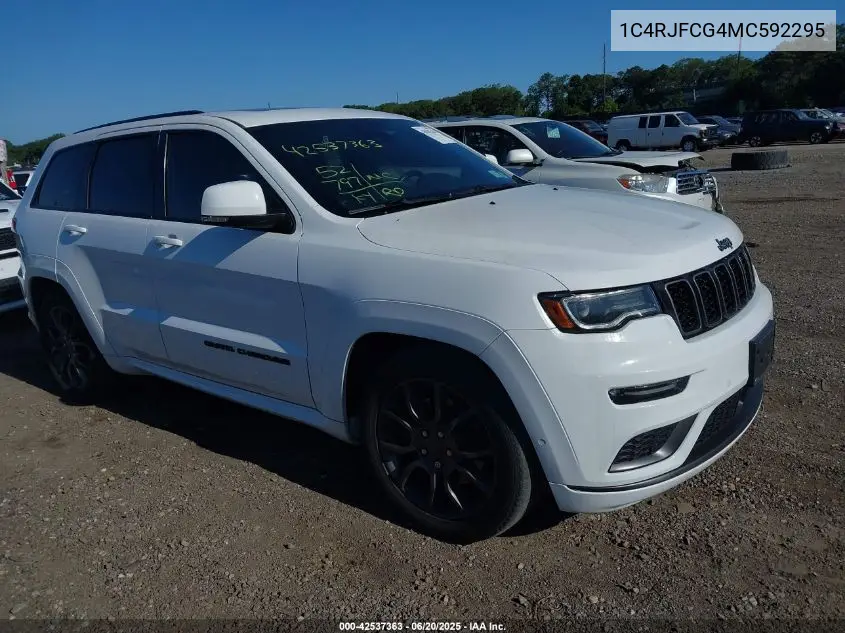 Auction sale of the 2021 Jeep Grand Cherokee , vin: 1C4RJFCG4MC592295, lot number: 42537363
