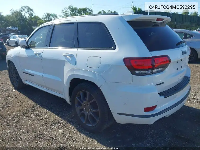 Auction sale of the 2021 Jeep Grand Cherokee , vin: 1C4RJFCG4MC592295, lot number: 42537363
