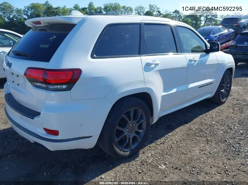 Auction sale of the 2021 Jeep Grand Cherokee , vin: 1C4RJFCG4MC592295, lot number: 42537363