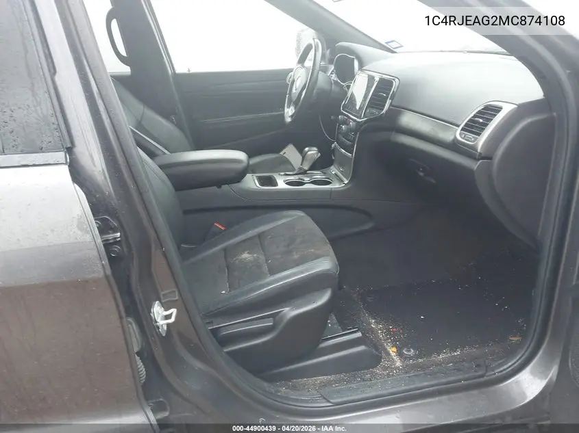 Auction sale of the 2021 Jeep Grand Cherokee , vin: 1C4RJEAG2MC874108, lot number: 44900439