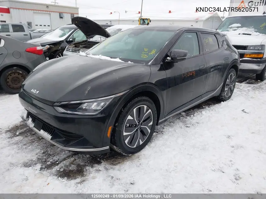 Auction sale of the 2024 Kia EV6 , vin: KNDC34LA7R5620571, lot number: 12500249