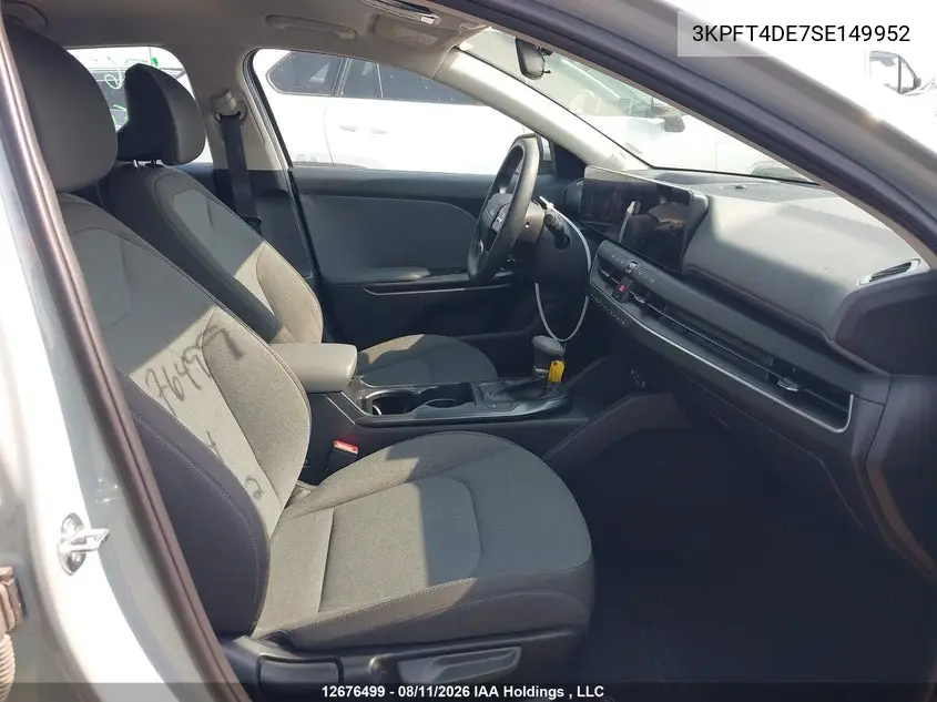 Auction sale of the 2025 Kia K4 , vin: 3KPFT4DE7SE149952, lot number: 12676499