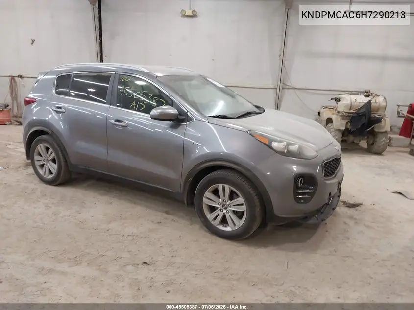 Auction sale of the 2017 Kia Sportage , vin: KNDPMCAC6H7290213, lot number: 45505387