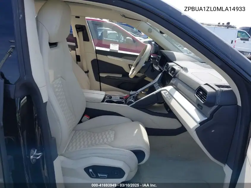 Auction sale of the 2021 Lamborghini Urus , vin: ZPBUA1ZL0MLA14933, lot number: 41693949