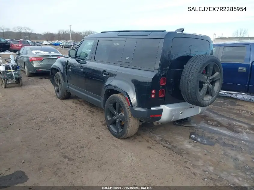 Auction sale of the 2024 Land Rover Defender , vin: SALEJ7EX7R2285954, lot number: 44198279