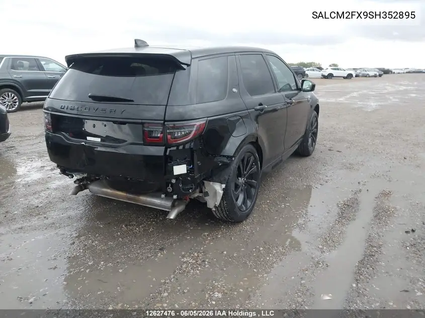 Auction sale of the 2025 Land Rover Discovery Sport , vin: SALCM2FX9SH352895, lot number: 12627476
