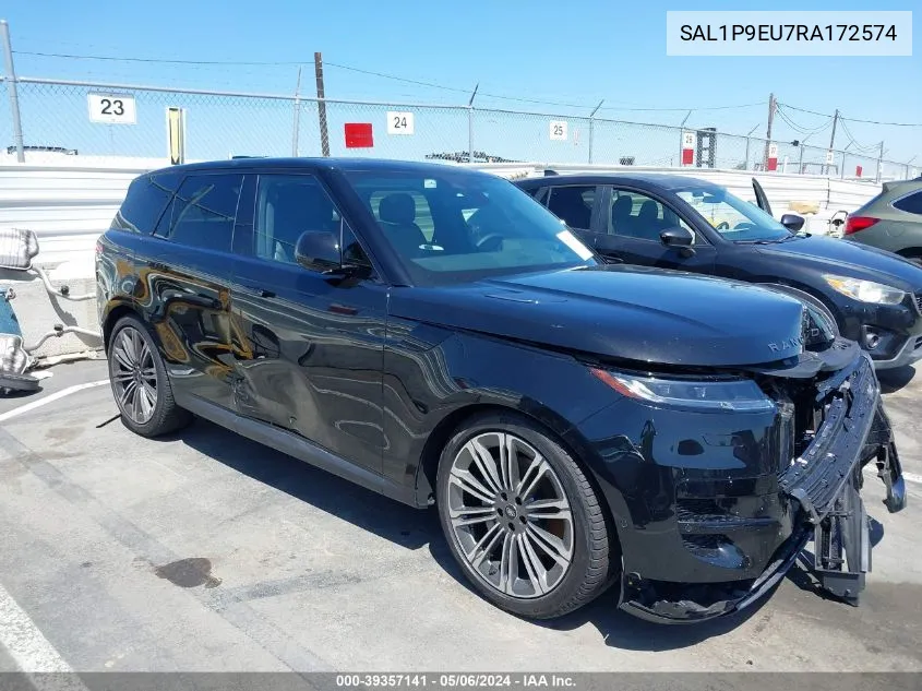 Auction sale of the 2024 Land Rover Range Rover Sport , vin: SAL1P9EU7RA172574, lot number: 39357141