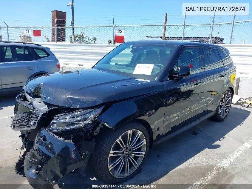 Auction sale of the 2024 Land Rover Range Rover Sport , vin: SAL1P9EU7RA172574, lot number: 39357141