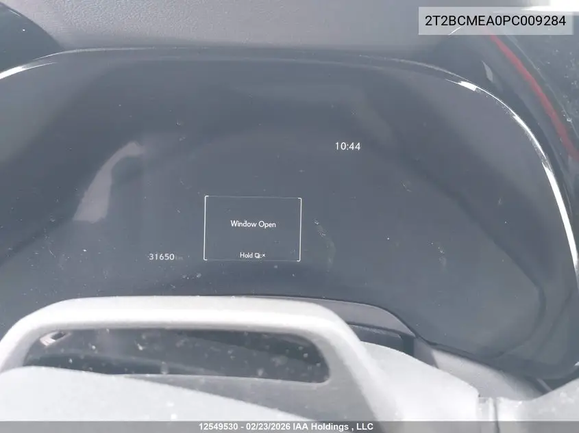 Auction sale of the 2023 Lexus RX , vin: 2T2BCMEA0PC009284, lot number: 12549530