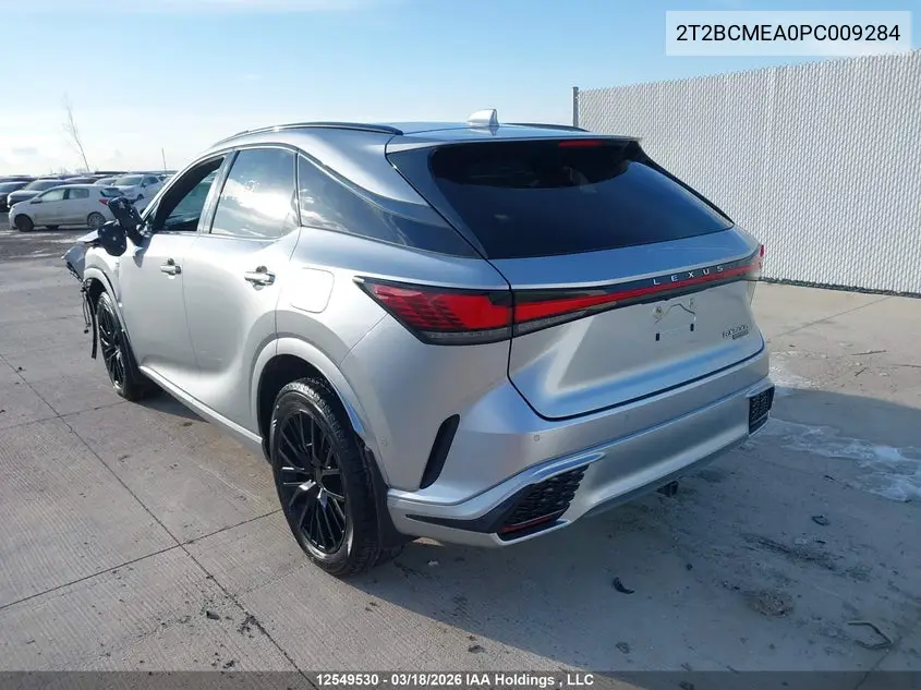 Auction sale of the 2023 Lexus RX , vin: 2T2BCMEA0PC009284, lot number: 12549530