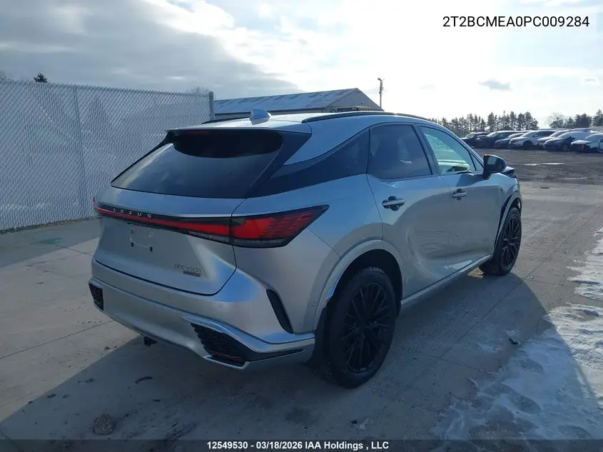 Auction sale of the 2023 Lexus RX , vin: 2T2BCMEA0PC009284, lot number: 12549530