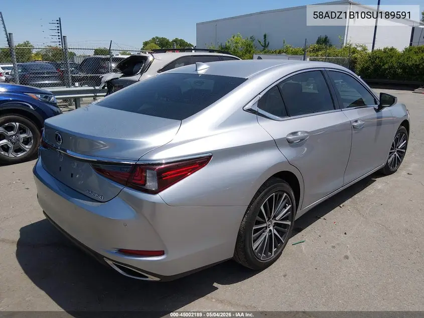 Auction sale of the 2025 Lexus ES , vin: 58ADZ1B10SU189591, lot number: 45002189