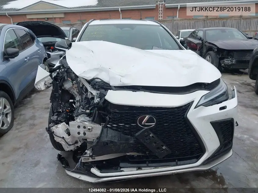 Auction sale of the 2023 Lexus NX , vin: JTJKKCFZ8P2019188, lot number: 12494082