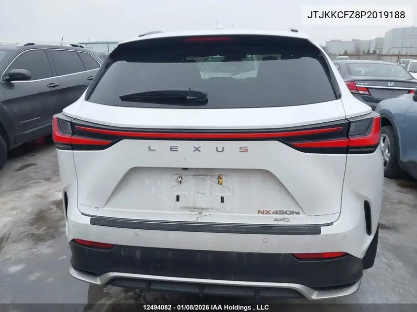 Auction sale of the 2023 Lexus NX , vin: JTJKKCFZ8P2019188, lot number: 12494082